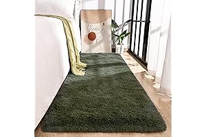 Olive Green Runner Rug - Comfort and Style for Your Home