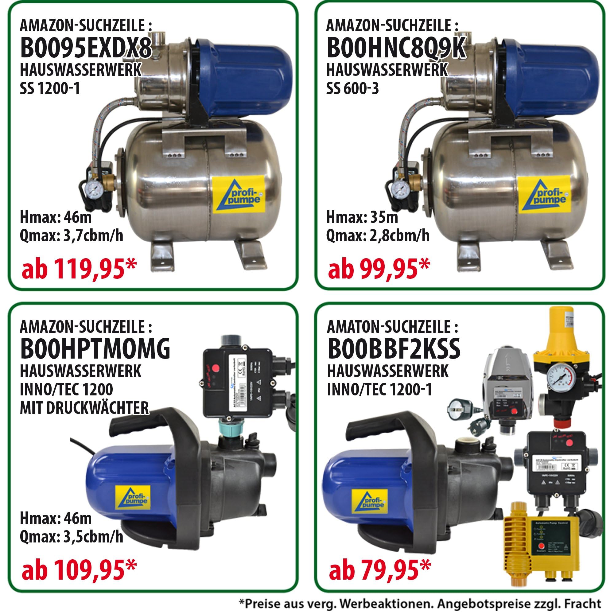 PLANTA DE AGUA DOMÉSTICA AGUA DOMÉSTICA BOMBA CENTRÍFUGA SILENCIOSA AUTOMÁTICA AQUA INNO-TEC 1300W con INTERRUPTOR DE FLUJO AC3 como presostato bomba silenciosa de 5 etapas para agua sanitaria limpia