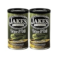 Vista 12 de Jake's Nut Roasters - Almendras con Queso Bleu y Pimienta Agrietada (Paquete de 2) Almendras Enteras Secas Asadas Sazonadas con Sabor - Snack Alto