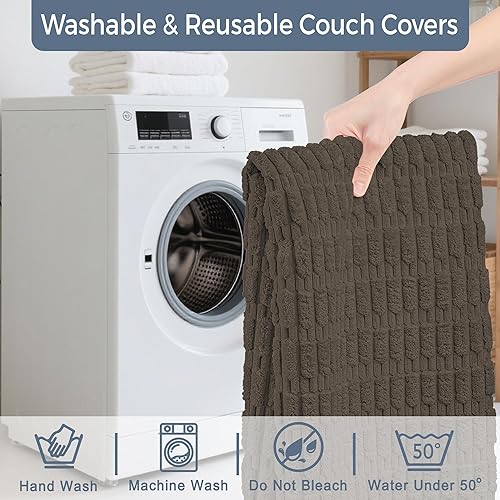 Miniatura 7 de Funda protectora de sofá para perros, fundas de sofá para mascotas, lavables, funda antideslizante para sofá para mascotas, funda impermeable para