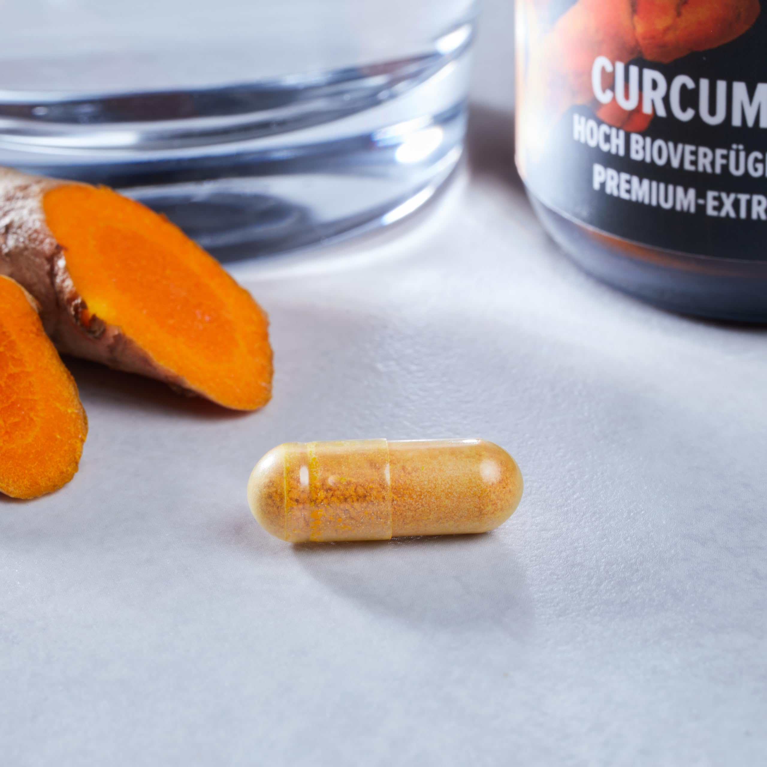 edubily nutrition® Kurkuma Kapseln - Curcurmin aus dem Markenrohstoff Longvida Optimized Curcumin® - Optimale Aufnahme im Körper - Laborgeprüft - Vegan - 60 Kapseln (500 mg Curcumin)