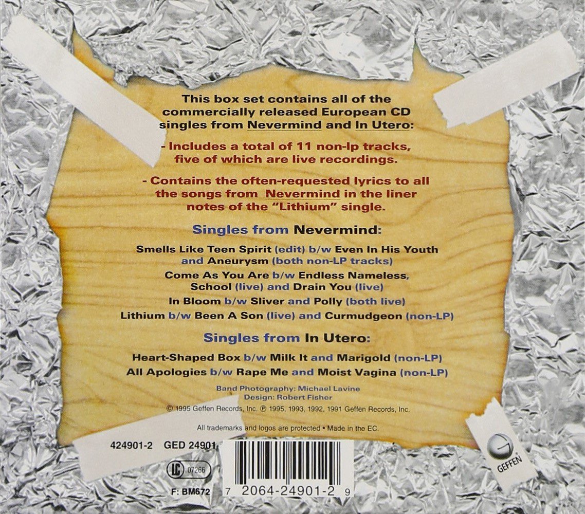 Nevermind & in Utero Singles
