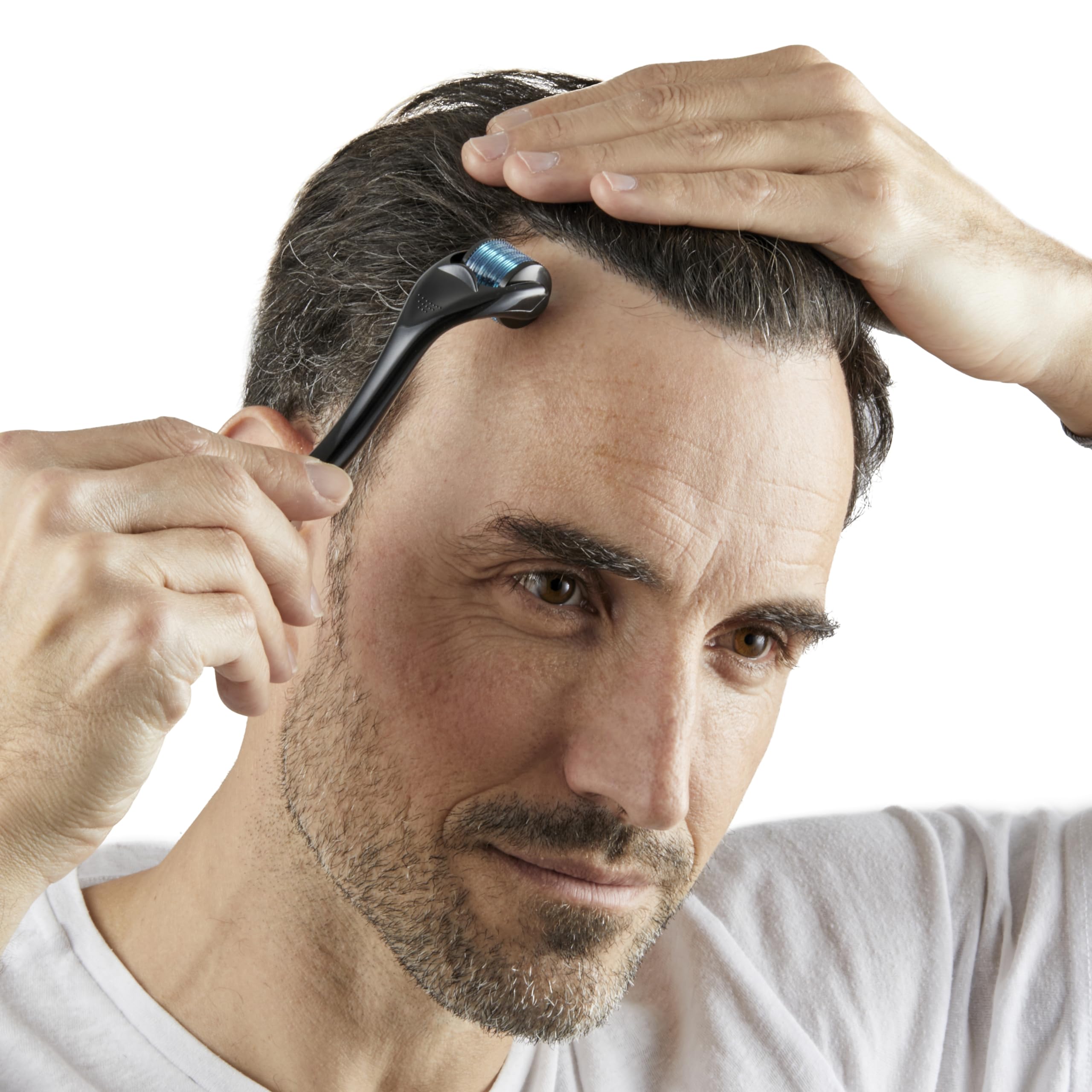 Le Derma Roller Monsieur Cheveux - Lutte contre la perte de cheveux - Acier chirurgical