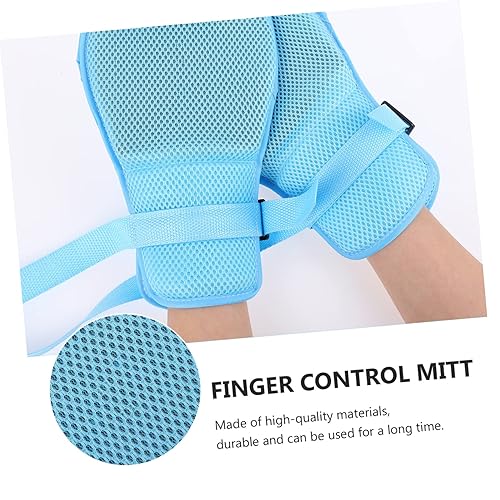 Miniatura 3 de Healifty Seguridad Cuidado de ancianos Transpirable Compresión Apoyo Mitones Dedo Soporte Túnel Carpiano Protector