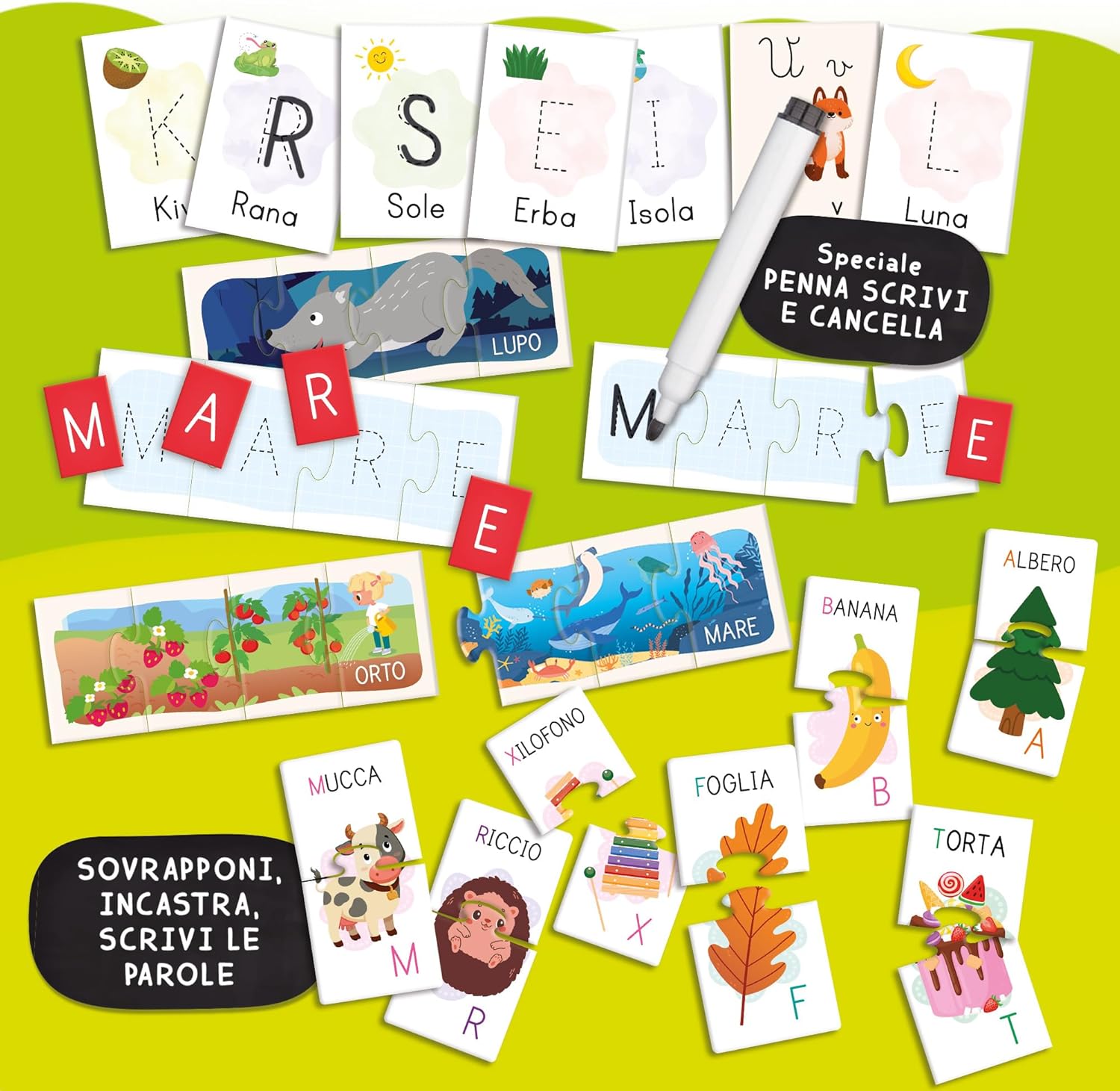 Lisciani Giochi 113804 Learning Case for Playing and Learning Alphabet 113804