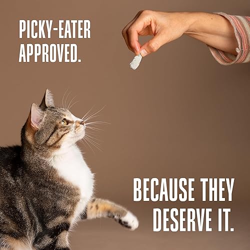 Miniatura 5 de Whole Life Pet - Golosinas de pollo liofilizadas para gatos, grado humano, un ingrediente, procedentes y fabricadas en los Estados Unidos