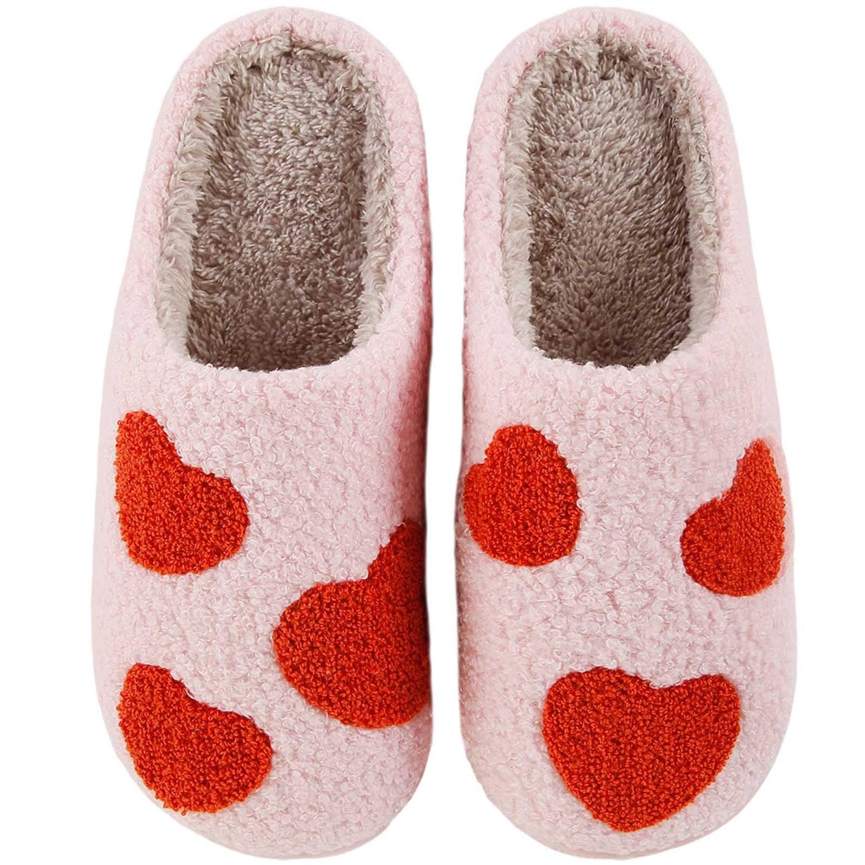 LNERIP Slippers Winter Womens Mens Fluffy Plush Slippers Animals Cute Cartoon House Slippers Cuddly Warm Shoes Indoor Outdoor Girls Women