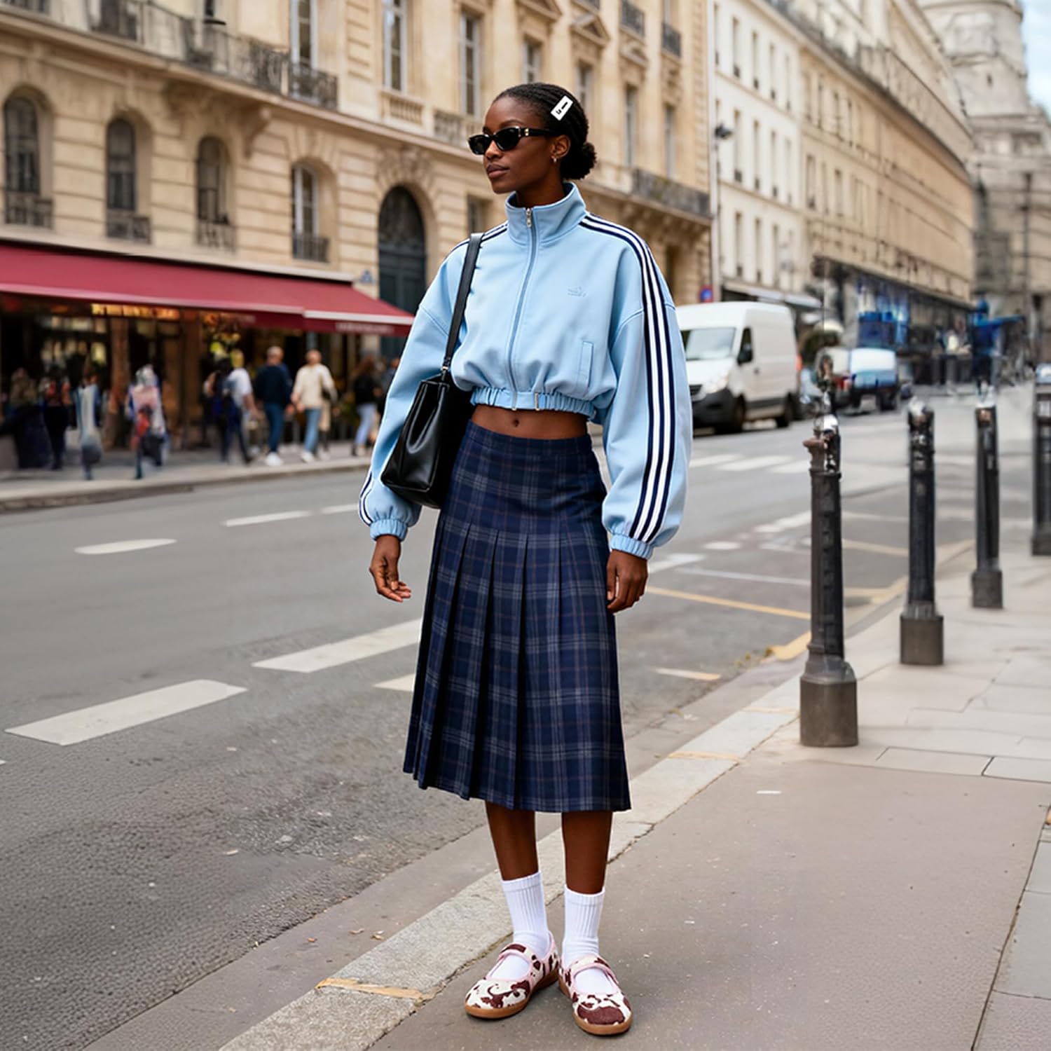 Sneakers for Women Comfortable Business Casual Tennis Shoes Lightweight Slip on Footwear Women's Fashion Retro Sneakers - Image 5