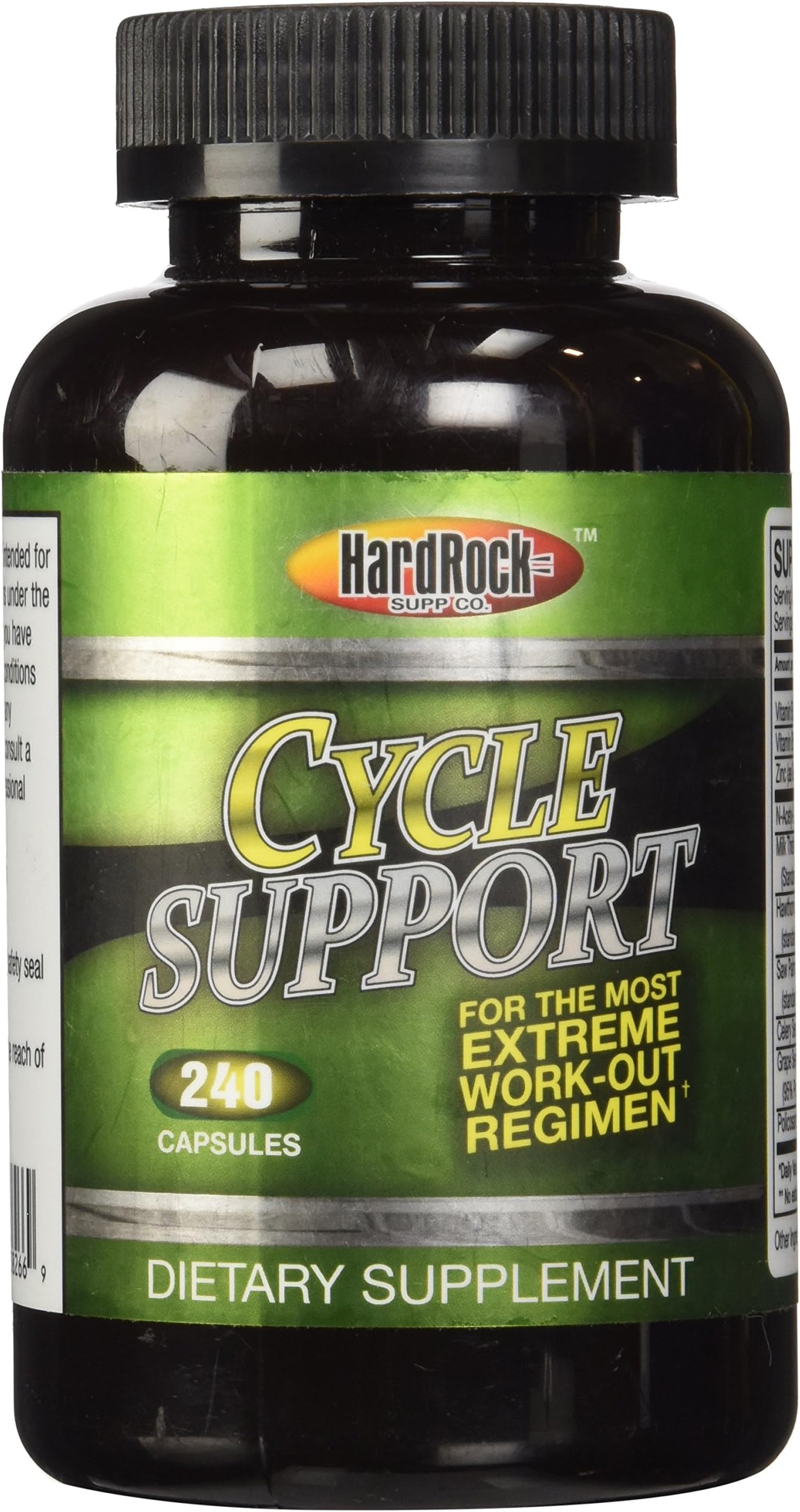 Hard Rock Supplements Advanced Cycle Support Supplement 240ct. [Health & Beauty]
