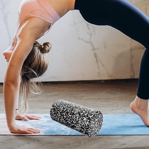 Miniatura 8 de NOLITOY Rodillo de espuma de ejercicio ligero para masaje muscular y alivio de espalda, cilindro de espuma de alta densidad para terapia de tejido