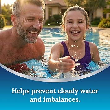 84396 4-Way Test Strips Swimming Pool Water Testers, 25 ct