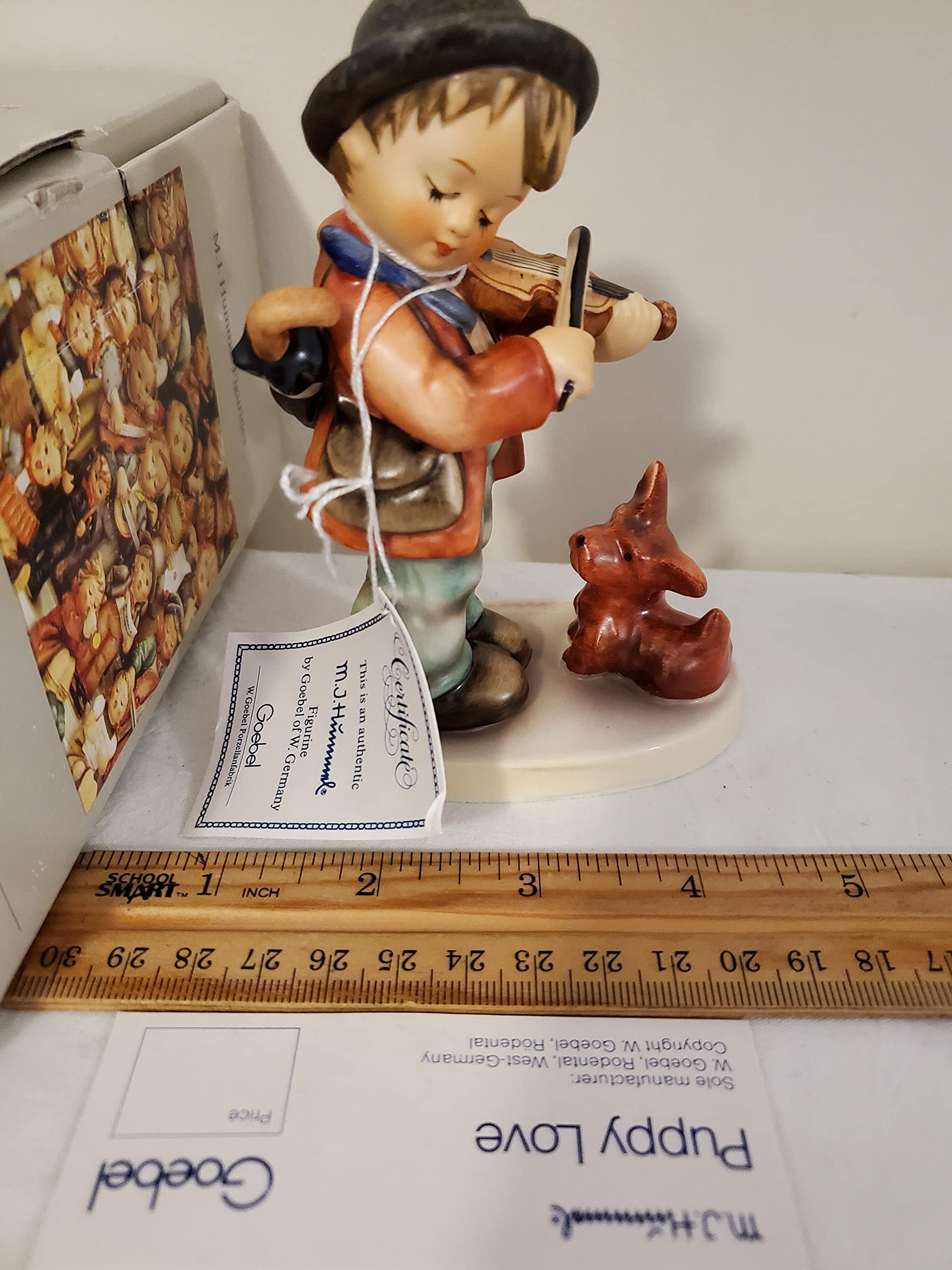 Amazon.com: HUMMEL FIGURINE #1 PUPPY LOVE TMK 6 - 5' - WITH