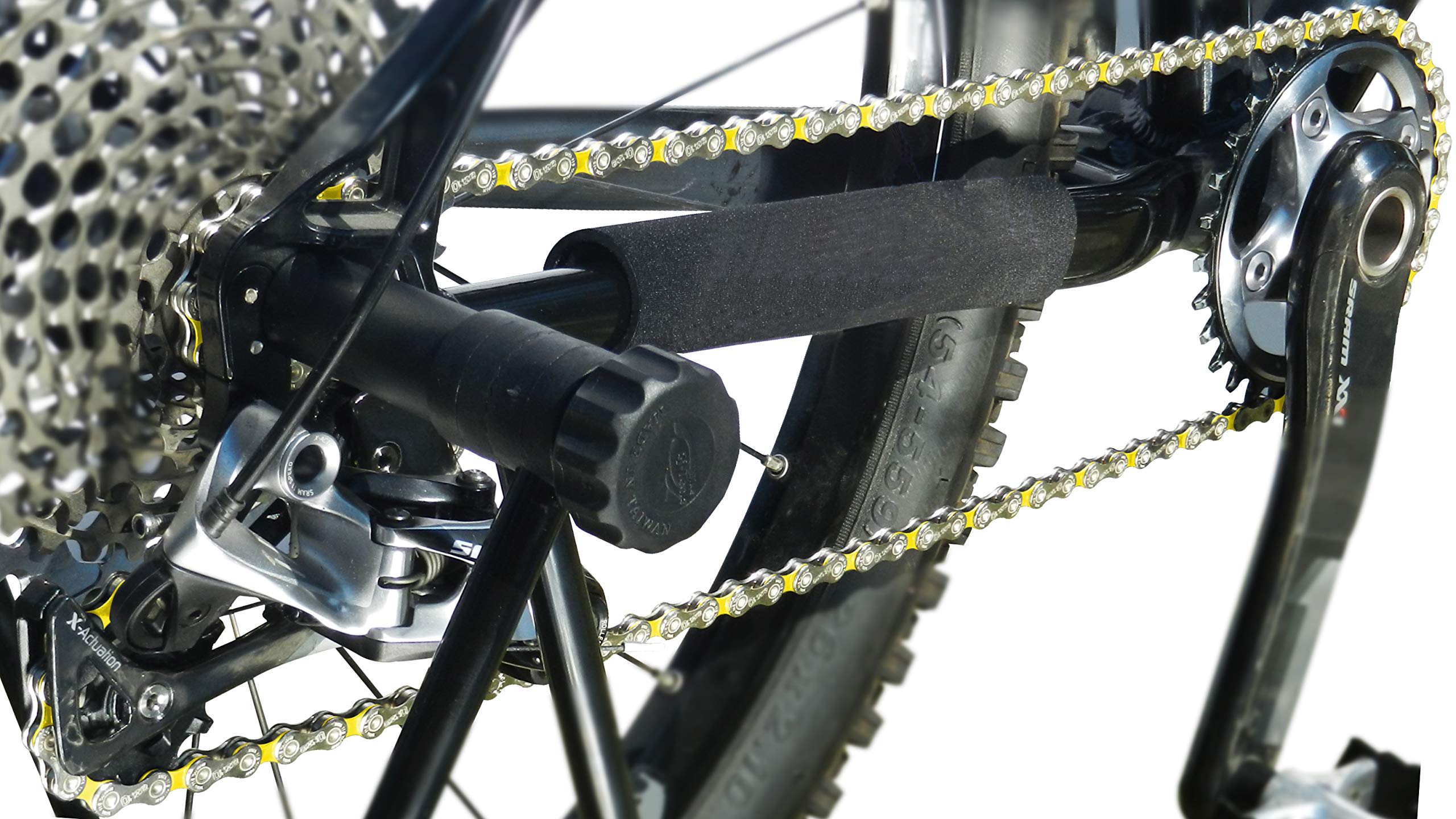 TAYA ONZE-111 Chaîne De Vélo 11 Vitesses, 120 Maillons Ti-Black, Durable Et Fluide, Pour Gravier Et VTT