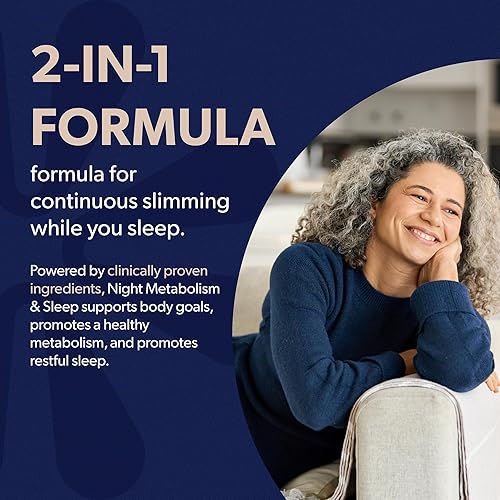 Miniatura 4 de BIOMA Metabolismo nocturno y sueño apoya la digestión, el metabolismo energético y el sueño reparador con melatonina, vitamina D, magnesio y más -