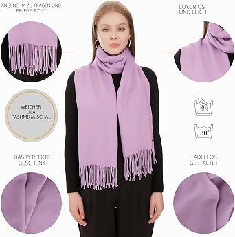 Pashmina Scarf and Shawls for Women - Pashmina Scarf for Evening Dresses - Pashmina Scarf for Bride and Wedding - Pashmina Travel Scarf Autumn Winter Scarf for Women - Pashminas For Women