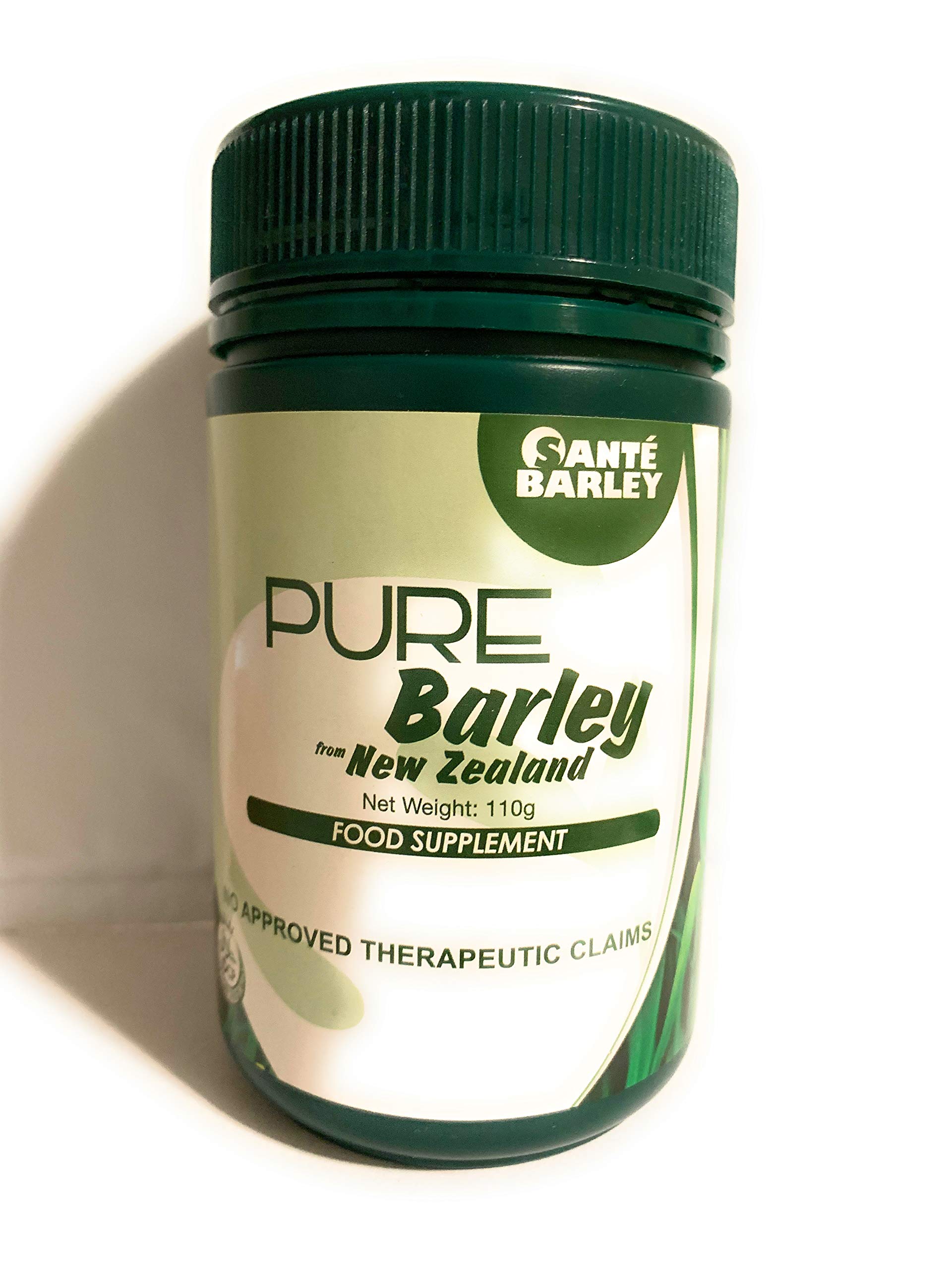3 Bottles Sante Batley Pure Barley Grass Powder Canisters (110g Each Bottle)