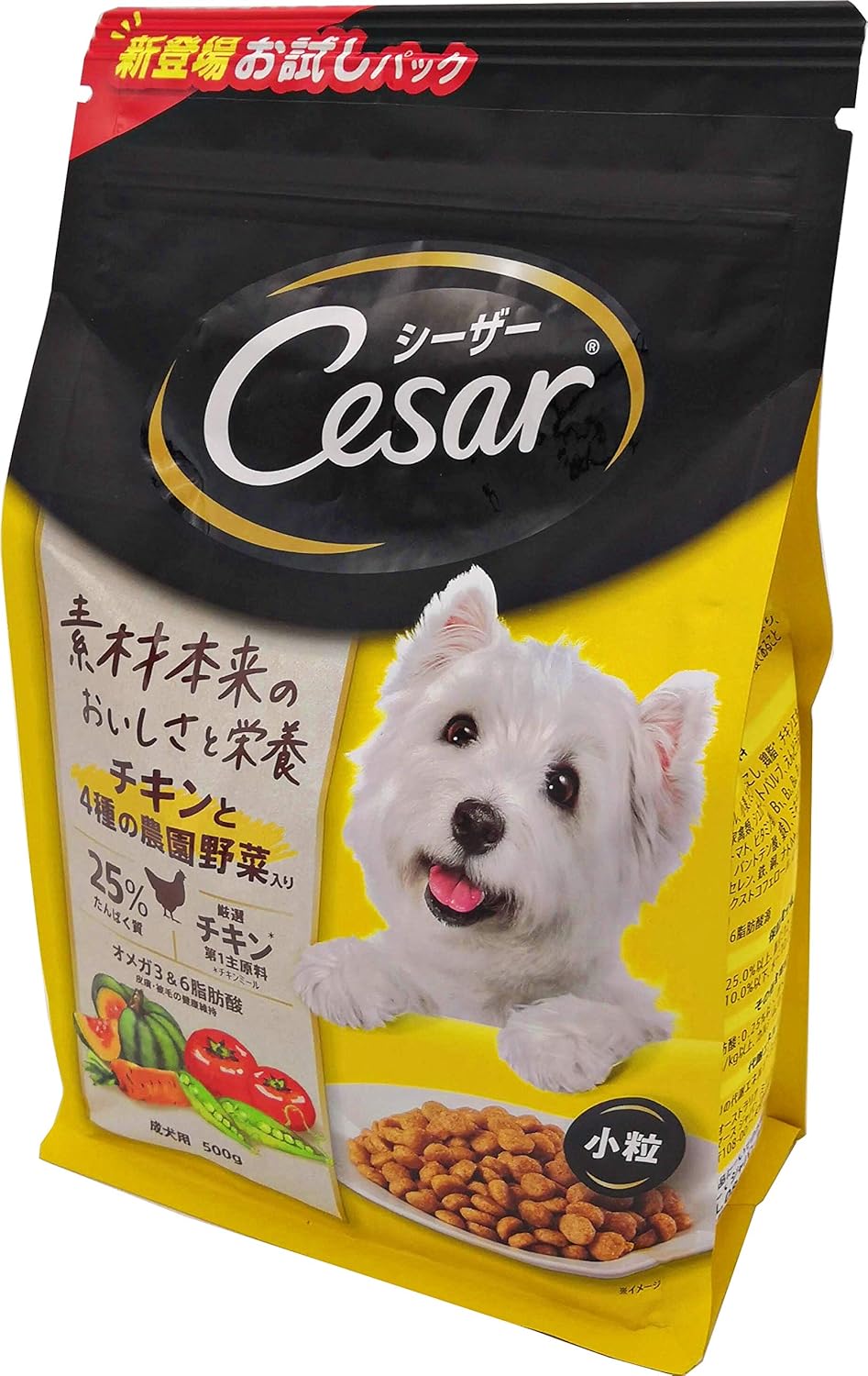 高価値セリー 大容量お試し品 シ ザ ドライ 未使用 新品 T 14 ドッグフ ド 超小粒 14歳以上用 3kg チキンと4種の農園野菜入り その他 Hlt No