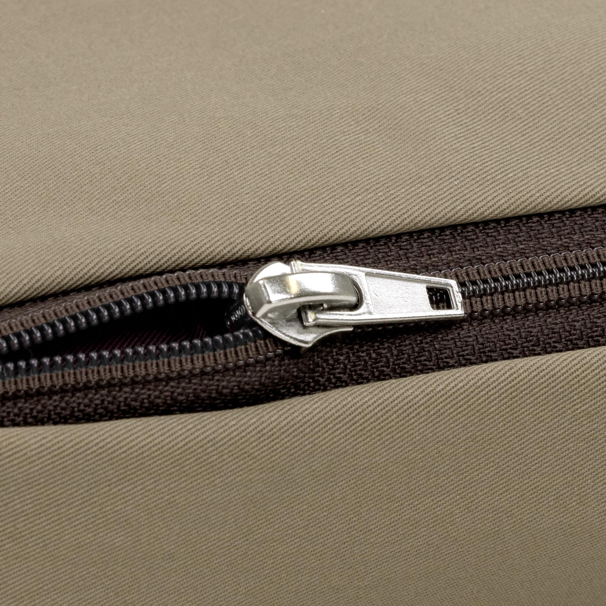 Doctor Bark | Colchón ortopédico para perros con superficie de descanso de forro polar, cojín de descanso lavable para perros grandes (L - 100 x 70 cm, beige - marrón dorado)