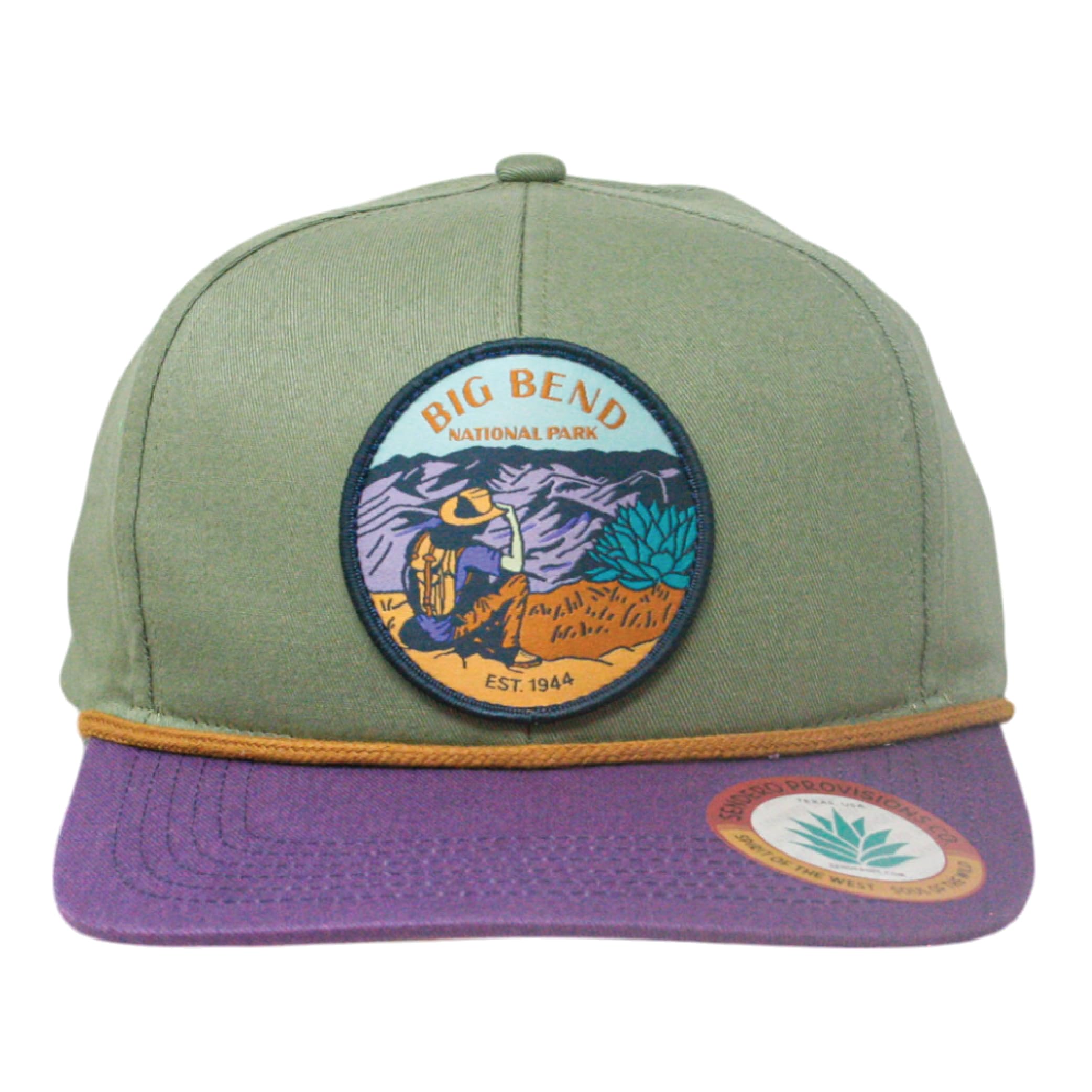 Sendero Provisions Co. National Park Braided Rope Hat Snapback Collection