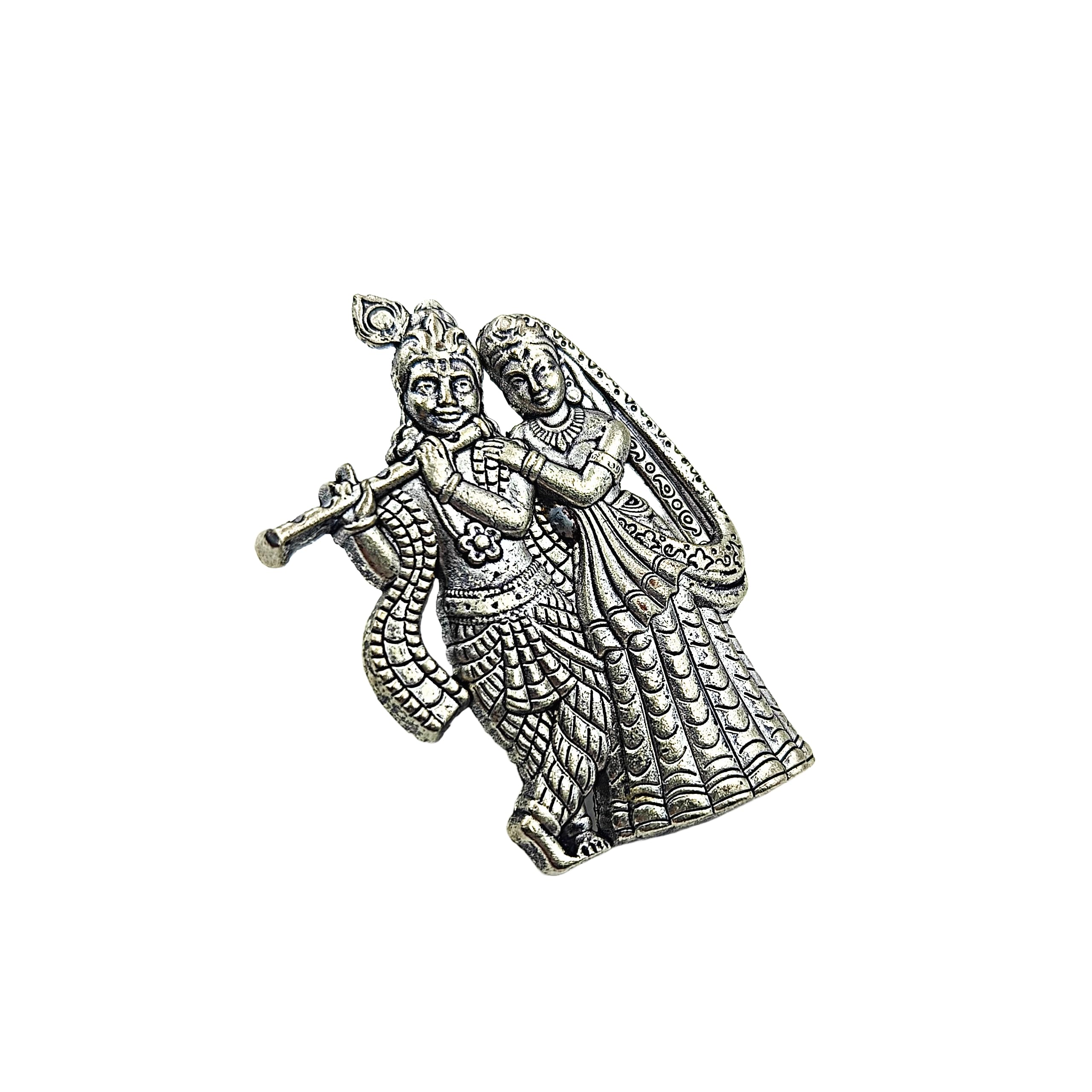 Radha Krishna Divine Grace Ring For Women and Girls | Western Traditional Look Silver-Toned Hand Accessories For Bridal to Casual Look Religious Gift to your Precious-image-13