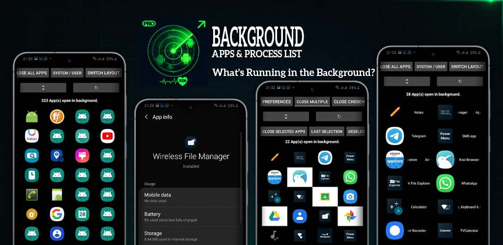 Background Apps & Process List Pro – Performance Booster for Fire TV ...