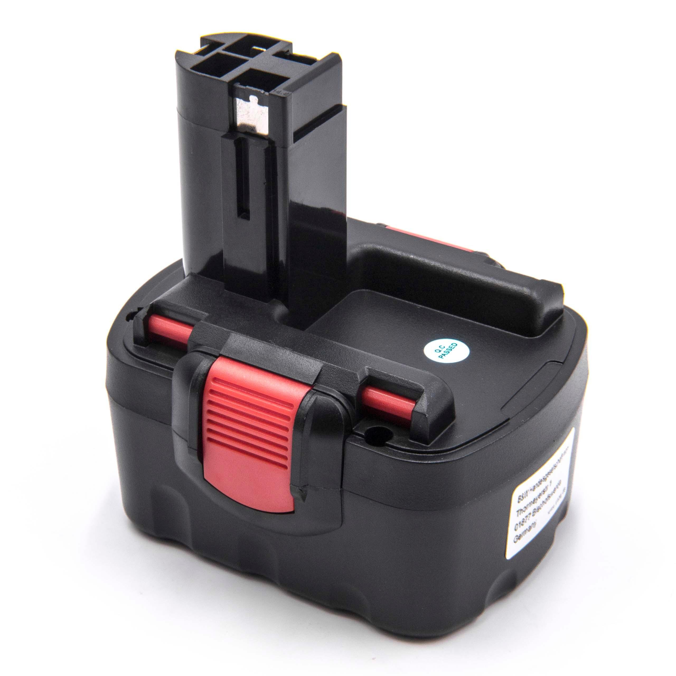 vhbw 1x Batterie Compatible avec Bosch GSB 14.4, GLI 14.4V, GSR 14.4V-2B, GST 14.4V, GSR 14.4, GSR 14.4V Outil électrique (1500 mAh, NiMH, 14,4 V)