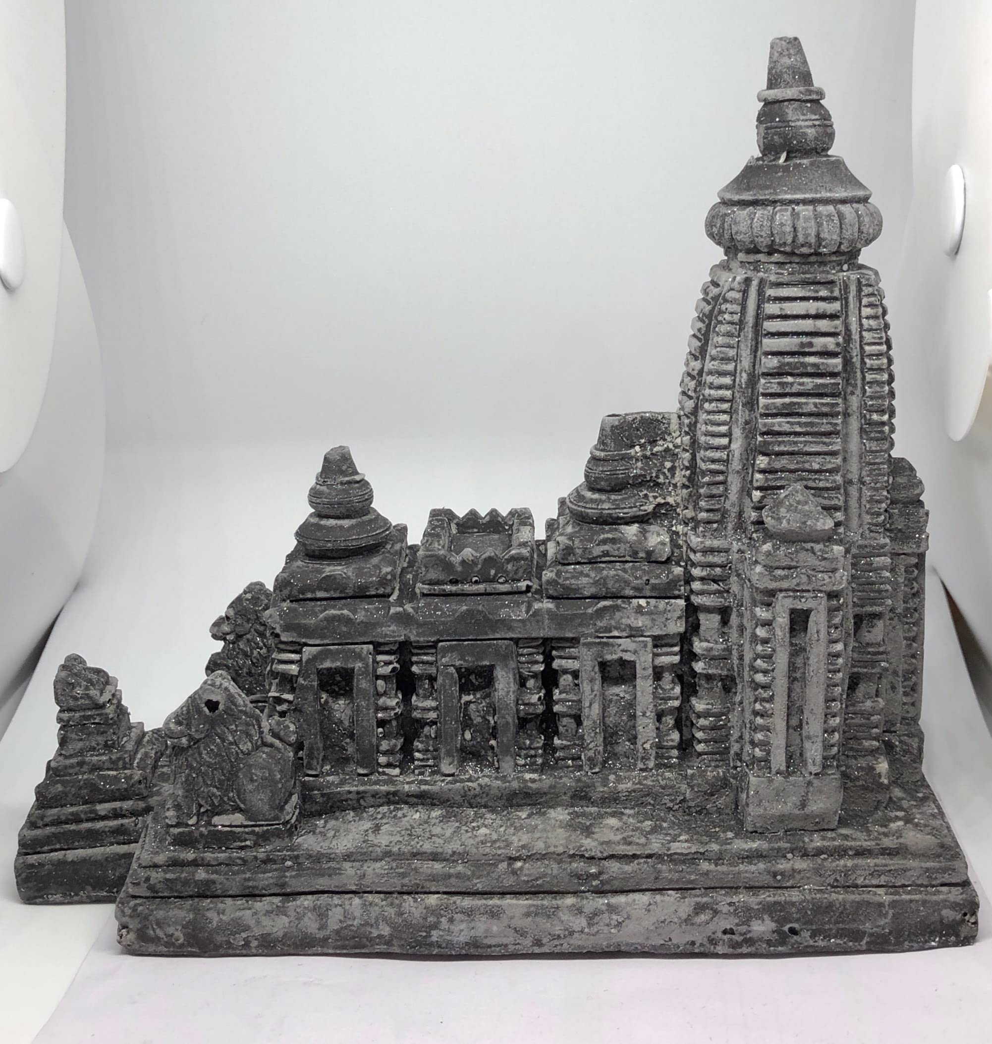 Buy Model of Lord Jagannath Dham Temple, Black Stone Jagannath Temple
