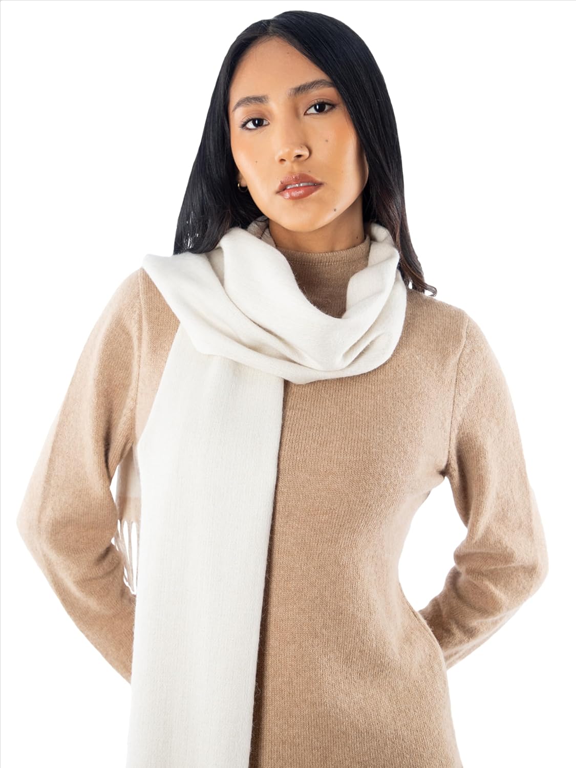 MISTI Warm Winter Scarf for Men and Women | 100% Baby Alpaca | Natural Undyed & Ethically Made in Peru MISTI Warm Winter Scarf for Men and Women | 100% Baby Alpaca | Natural Undyed & Ethically Made in Peru