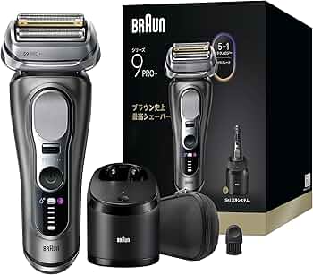 ブラウン 電気シェーバー シリーズ9 PRO+ 髭剃り 9555cc 洗浄機付 Amazon.co.jp: ブラウン 電気シェーバー シリーズ9 PRO+ 電動 髭剃り