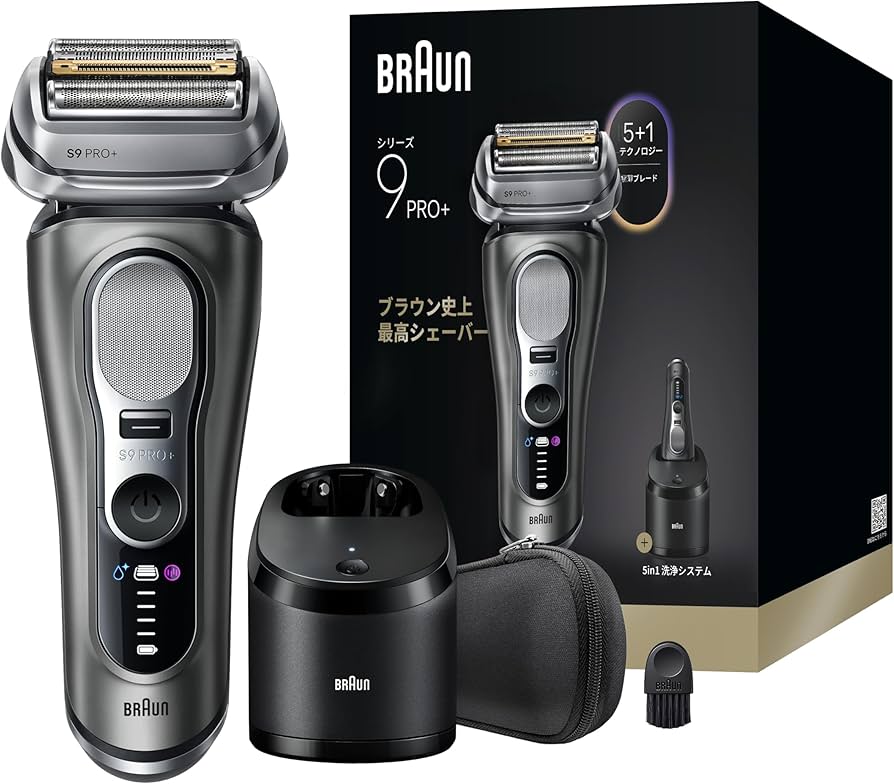 Amazon.co.jp: ブラウン 電気シェーバー シリーズ9 PRO+ 電動 髭剃り