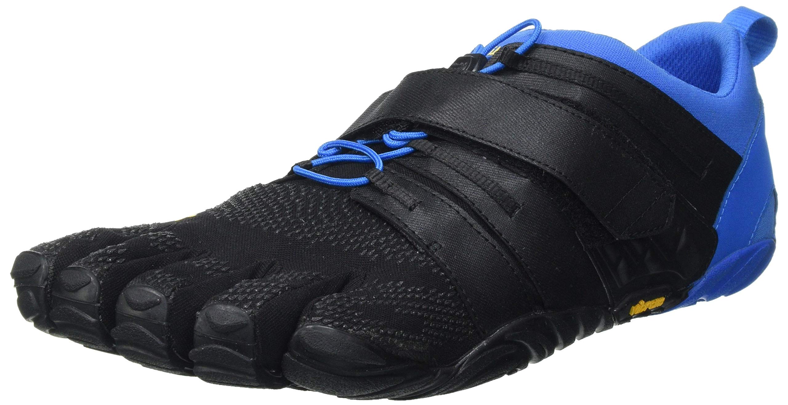 Vibram Men's V 2.0 Indoor Training Shoes, Black/Blue, 10 UK
