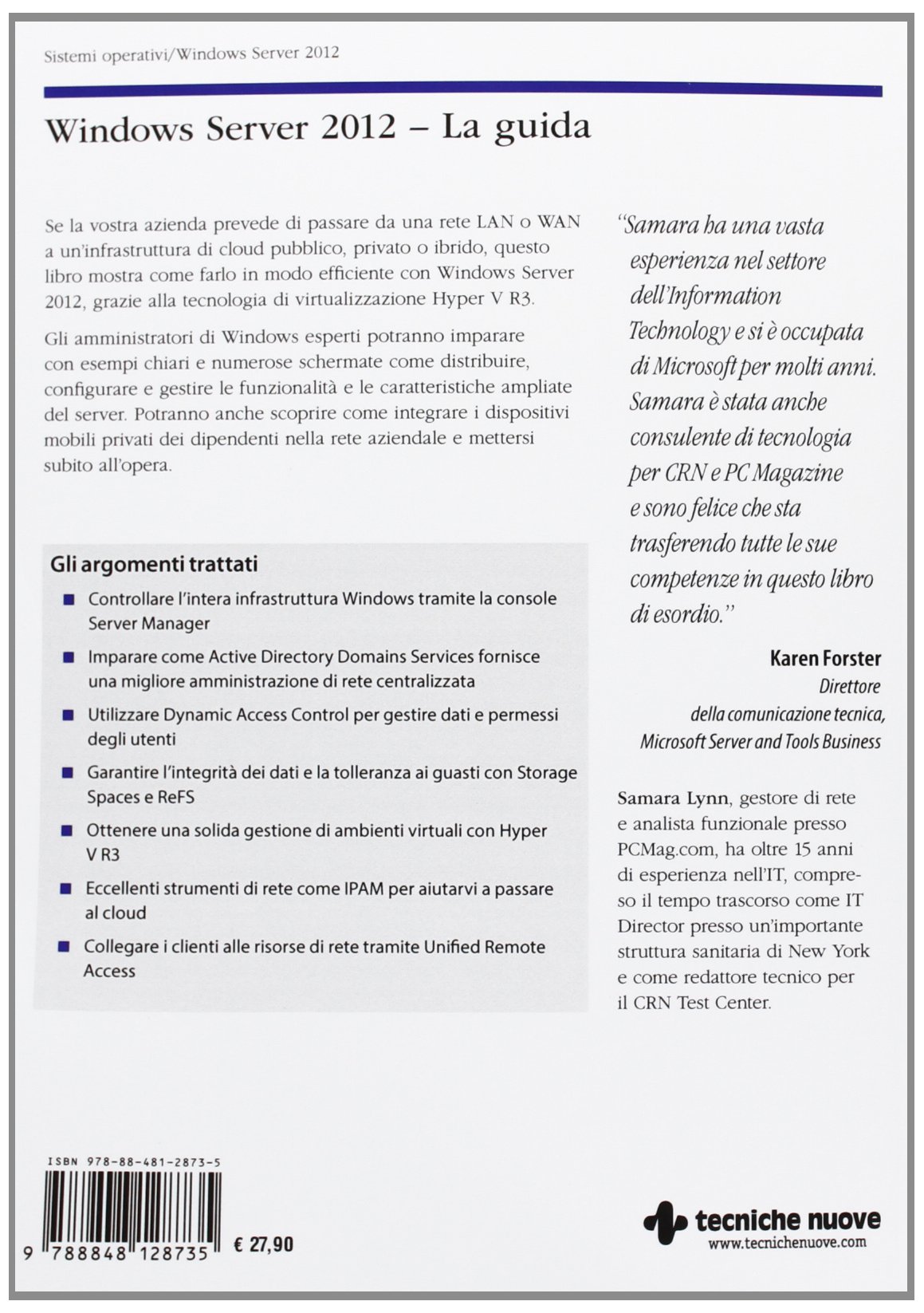 Windows Server 2012. La guida