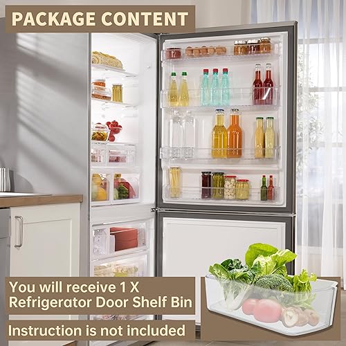 Miniatura 7 de Kojem DA97-17255A - Contenedor de repuesto para puerta de refrigerador, compatible con reemplazo de refrigerador Samsung para RF265BEAESGAA,