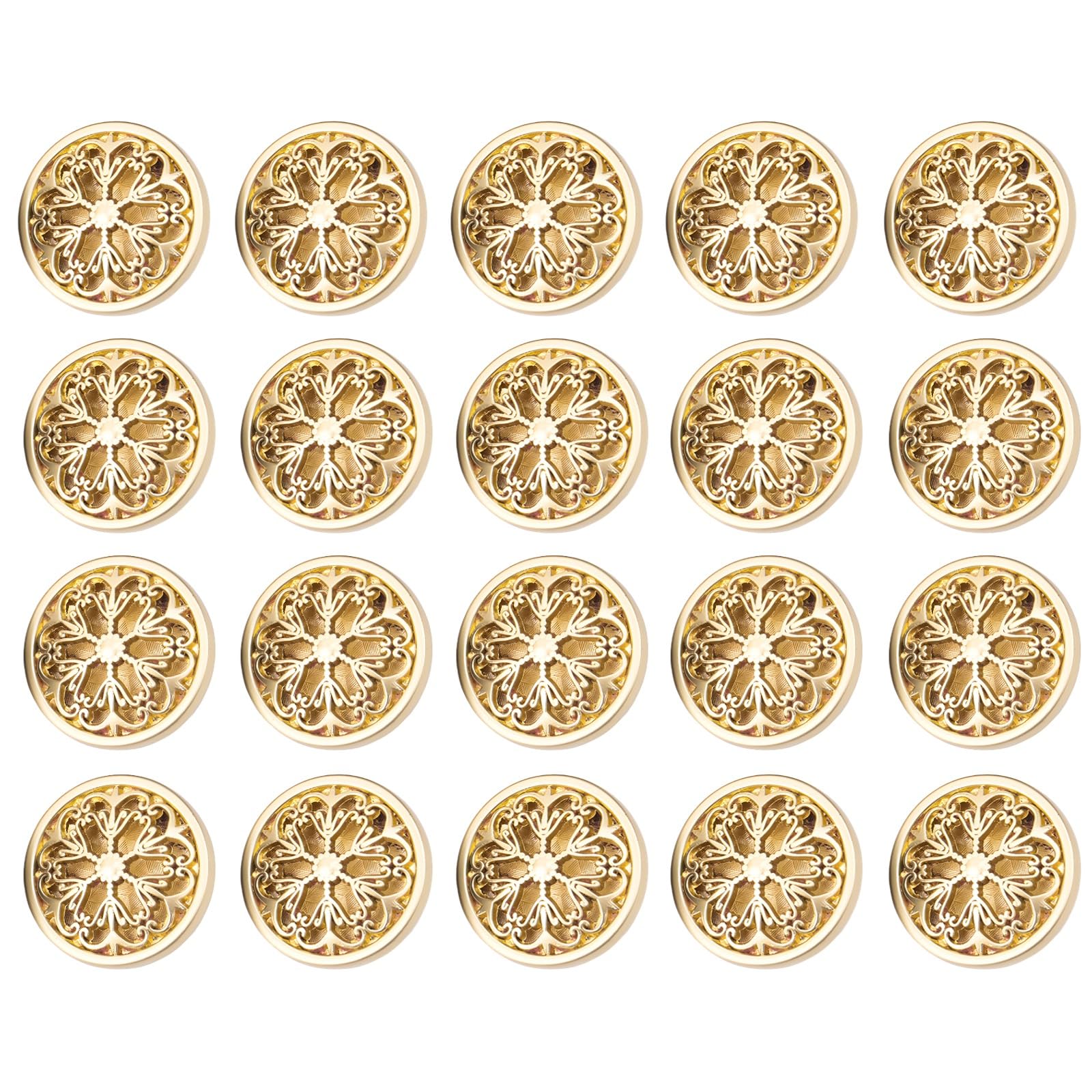 Boutons dorés rétro pour redonner du style à vos vestes et manteaux d'hiver