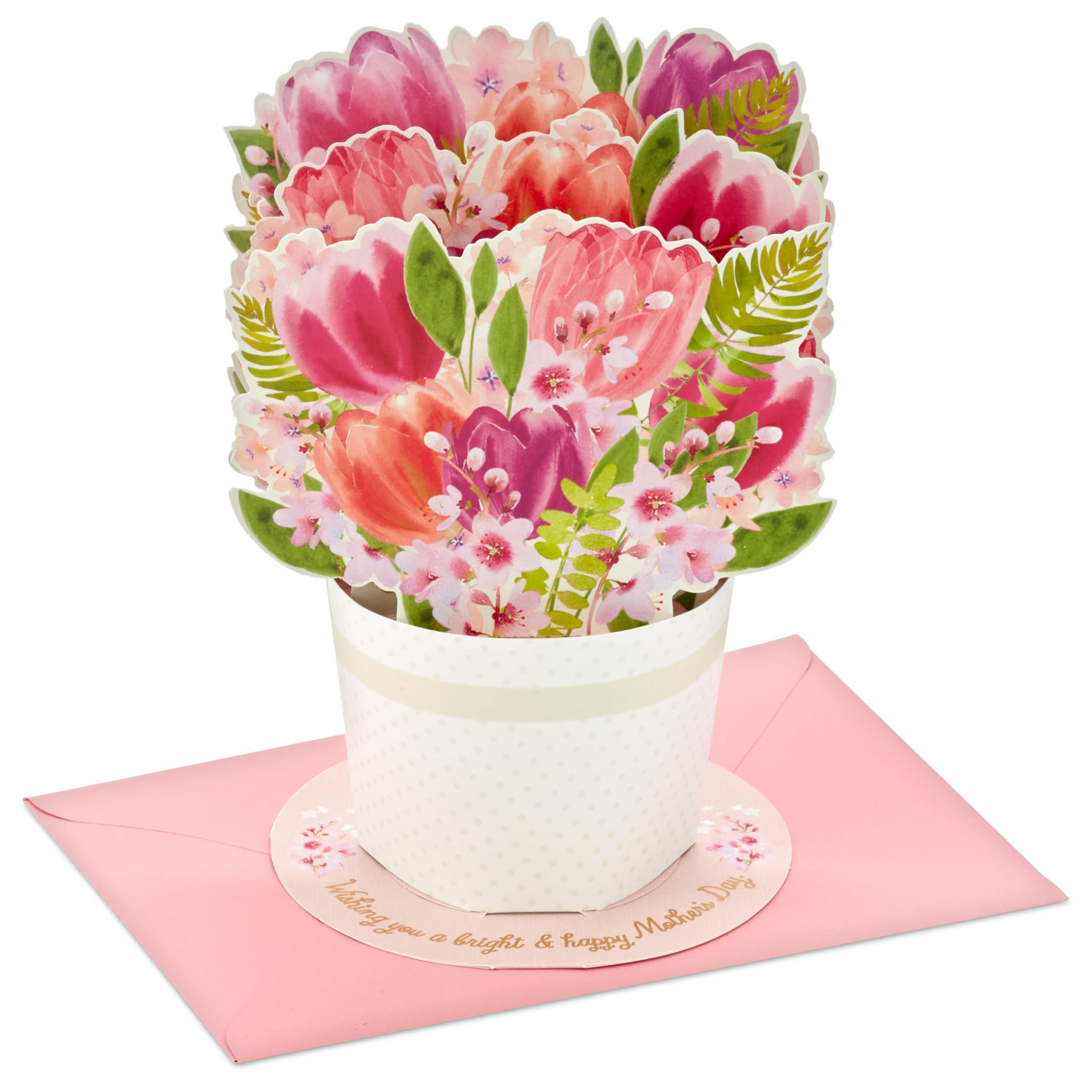 Hallmark Paper Wonder Mother's Day Pop Up Card (Bouquet of Tulips)
