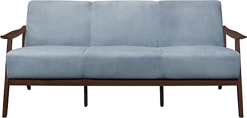 Miniatura 64 de Lexicon Savry - Silla decorativa con brazo de madera de tela de 29 pulgadas de ancho, color naranja Naranja,Marrón claro,Gris