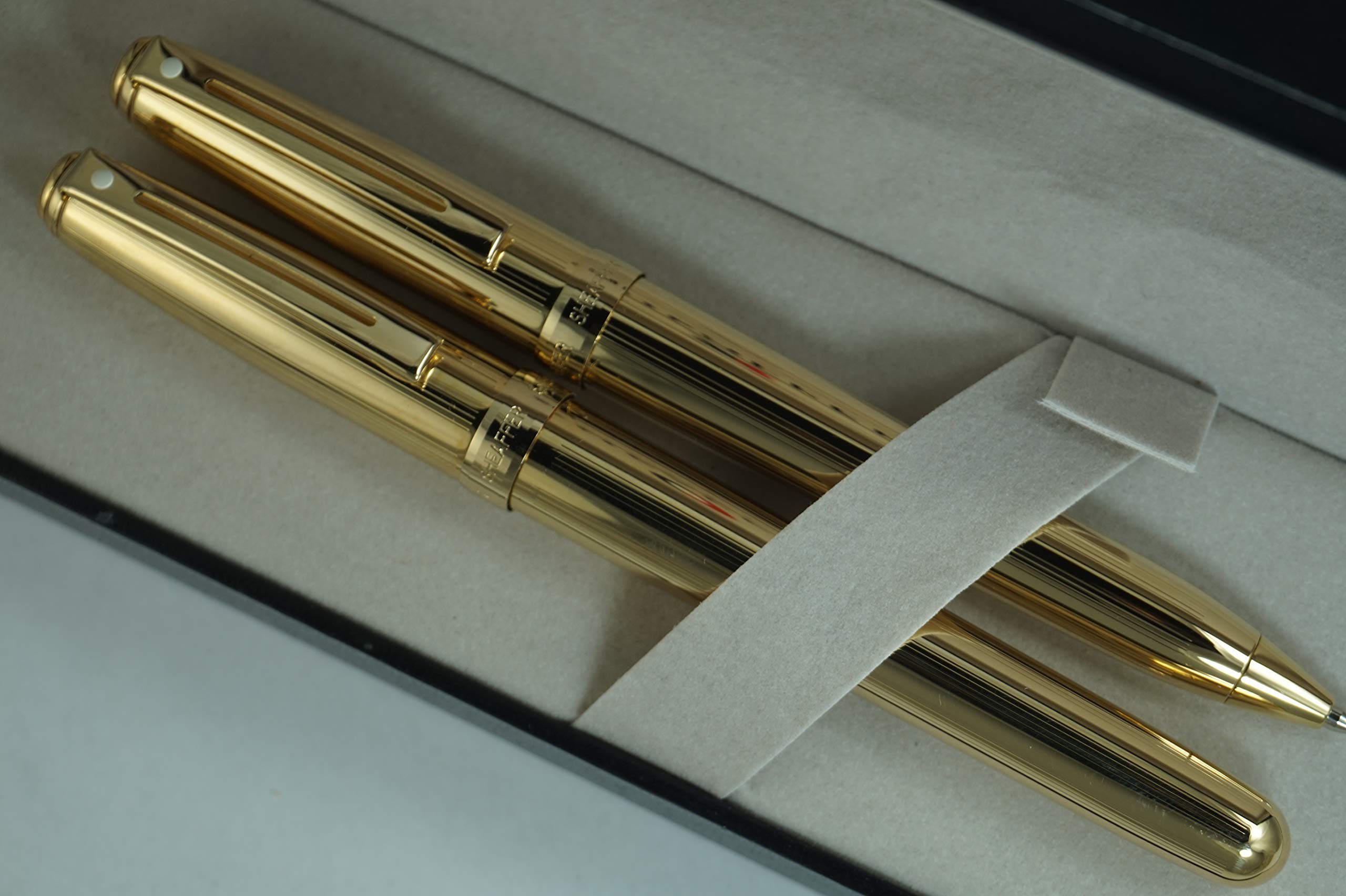 Amazon | Sheaffer Signature Prelude 22KT ゴールドバレル ローラー