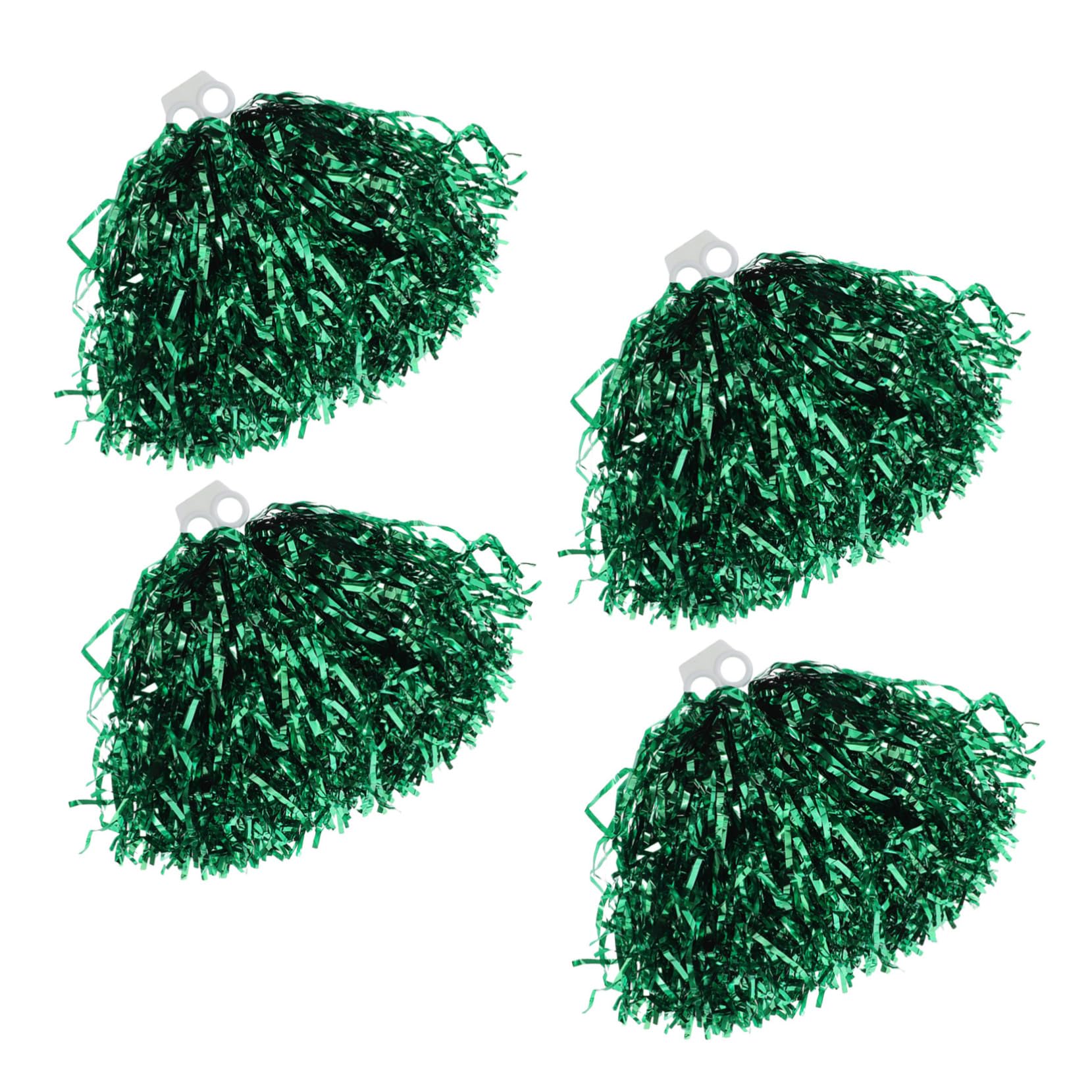 BESPORTBLE Cheerleading Practice Pom Poms 4pcs Silk Flower Balls Cheerleader Pompoms for Women Boys and Girls Team Sports Props for Parties