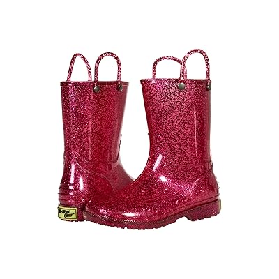 Western Chief Kids Glitter Rain Boots (Toddler/Little Kid) Girls Shoes Pink