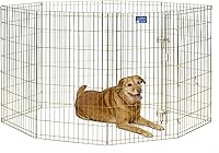 Vista 22 de Hogares para mascotas de Midwest, corral de ejercicio de metal plegable / corral para mascotas, 8 paneles cada uno