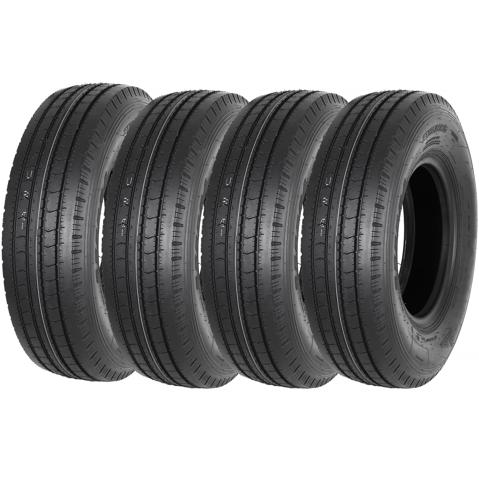 Snapklik.com : Set Of 4 Hykolity Premium All Steel Radial Trailer Tires ...