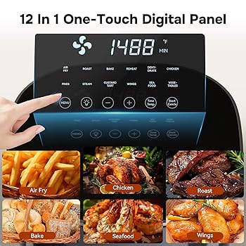 Amazon.com: Simple Deluxe Air Fryer - 6.34 QT Digital