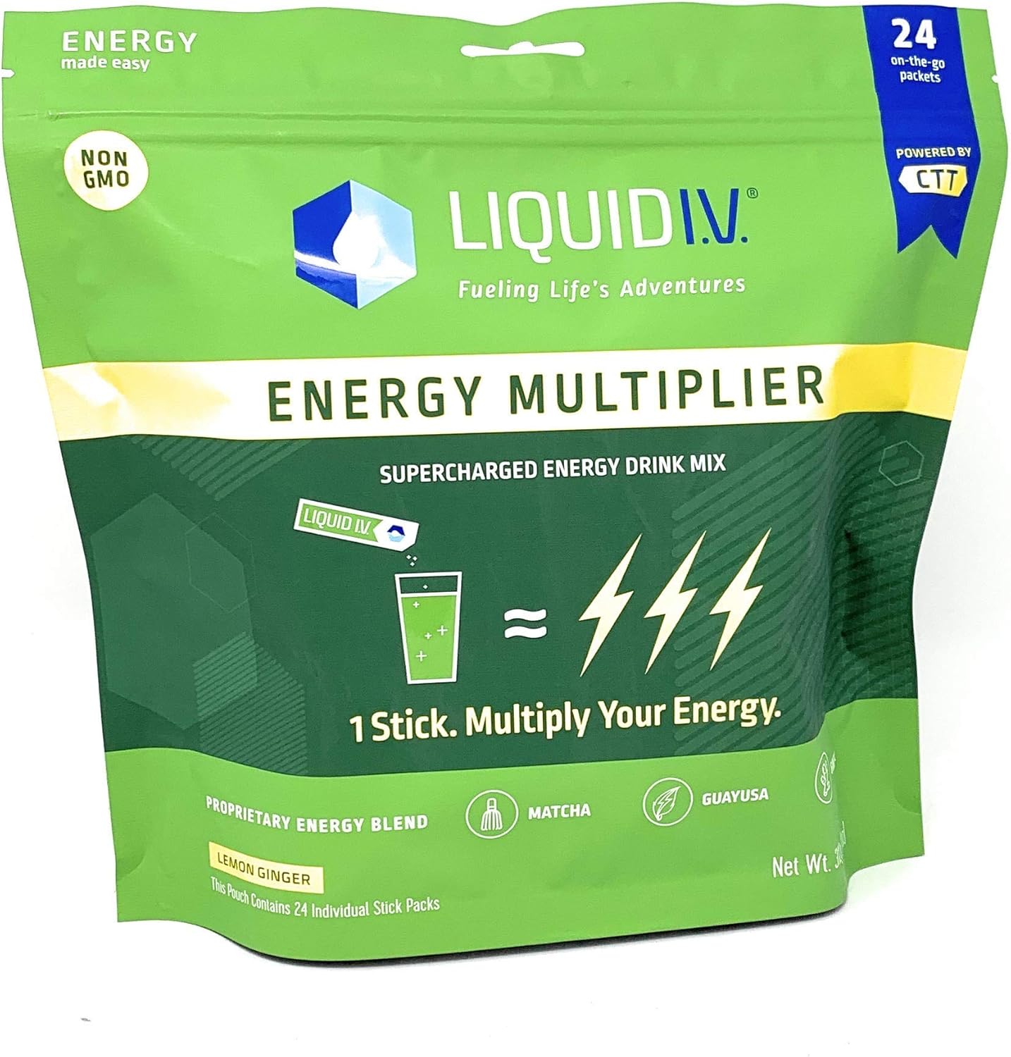 Liquid I.V. Liquid I.V. Energy Multiplier Lemon Ginger