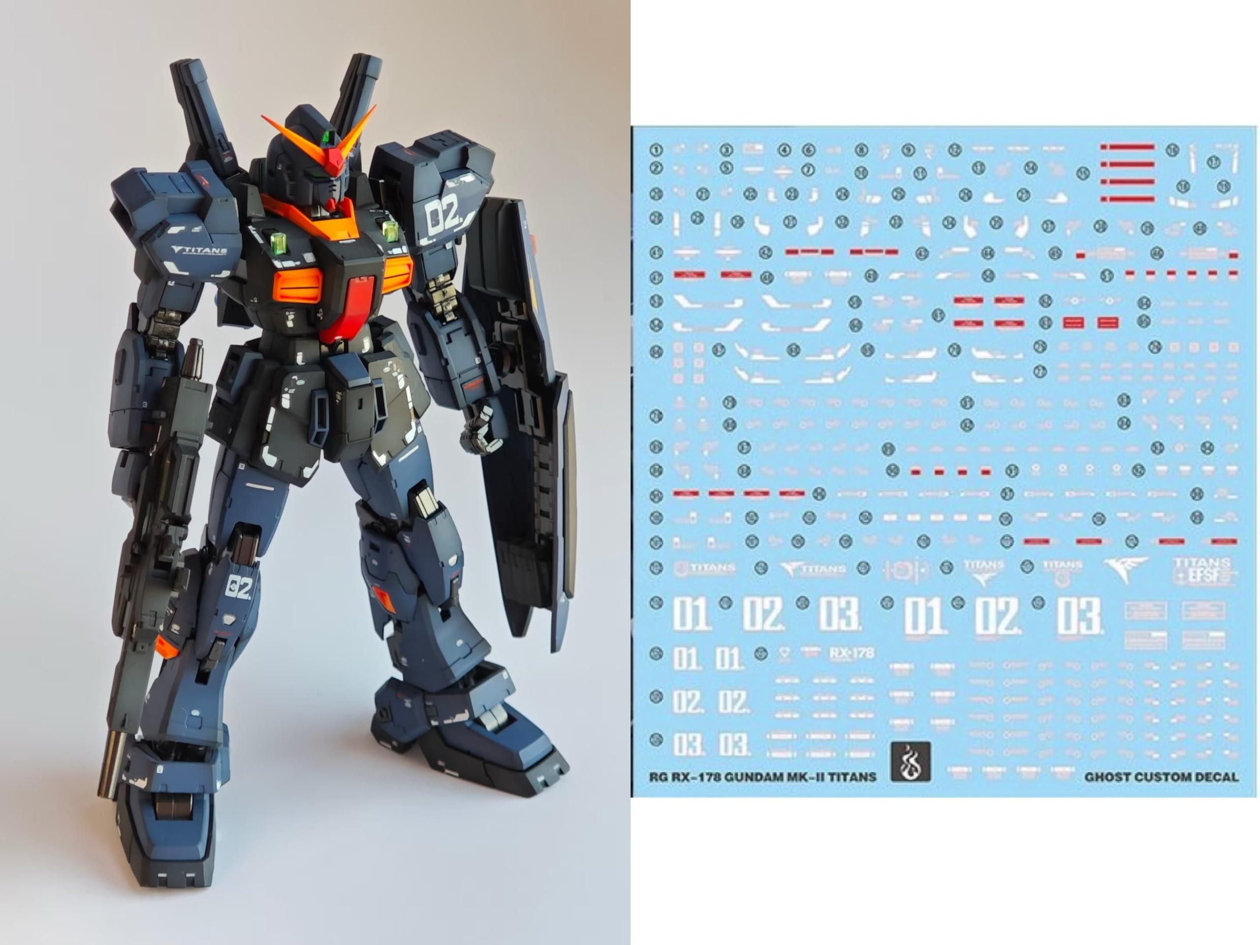 Amazon | (RG 1/144 Mk-IIガンダムティターンズ用) HG RG MG PG RE