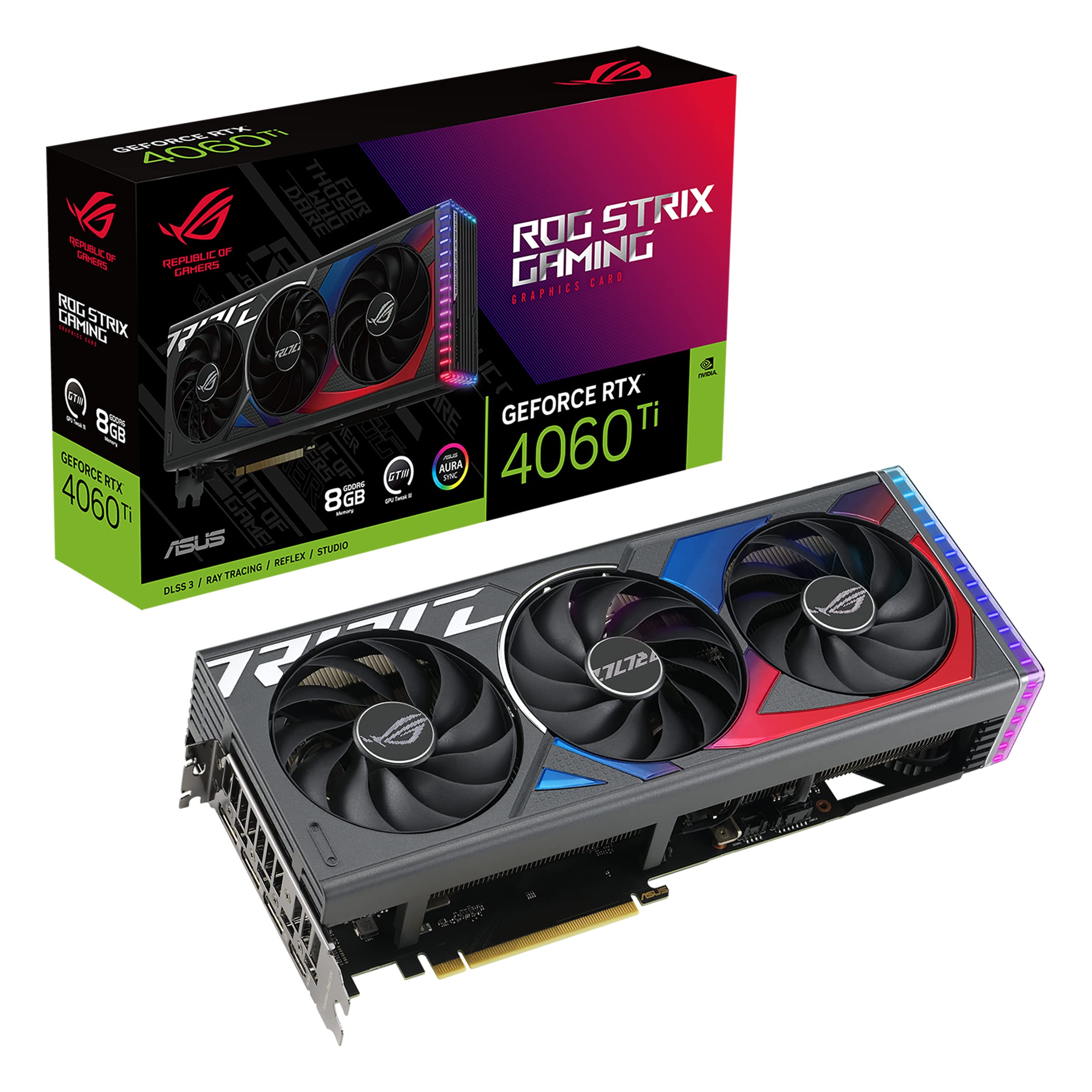 Amazon | ASUS ROG Strix GeForce RTX™ 4060 Ti ゲーミング
