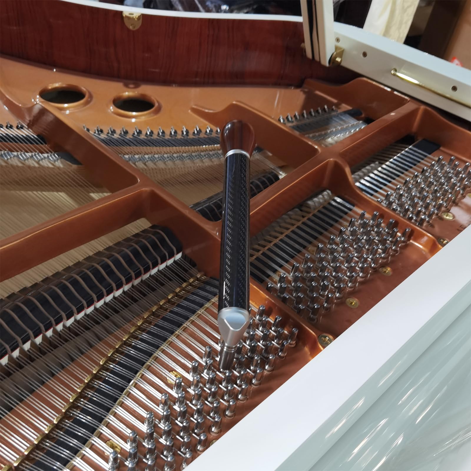 Klavier-Stimmwerkzeug, Stimmschlüssel, Klavierhammer, Karbonfaser-Material, professionelles Klavier-Stimm-Set