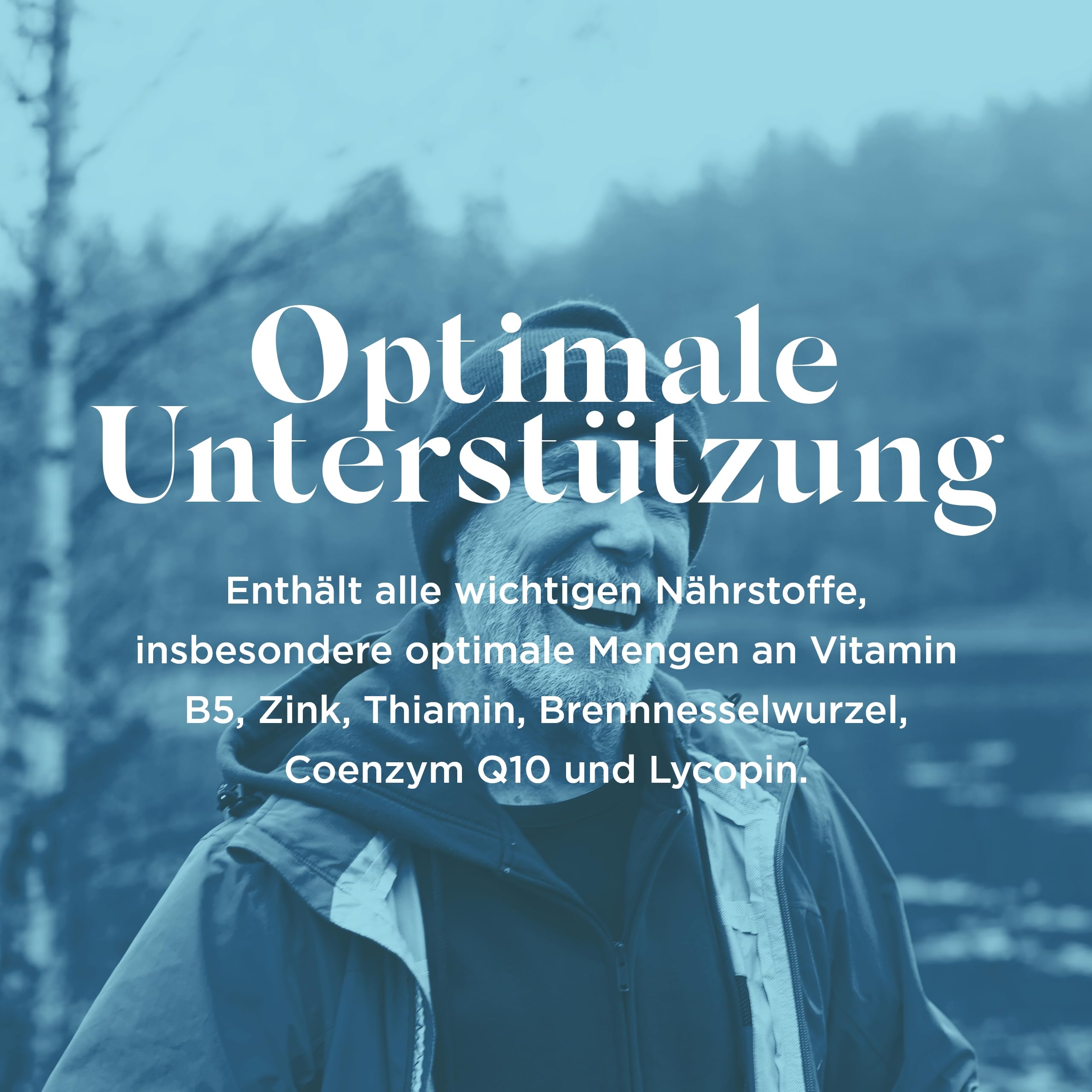BioCare Male Multinutrient, 60 Kapseln | Für Männergesundheit, Vitamin B, Zink und Vitamin C, Energie, Testosteronspiegel, Herz-Kreislauf-Gesundheit, Fruchtbarkeit