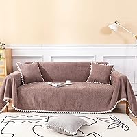 Vista 63 de VClife Funda de sofá antiarañazos para gatos, funda de sofá 100% impermeable para mascotas, funda de sofá caqui para sofá seccional, protector