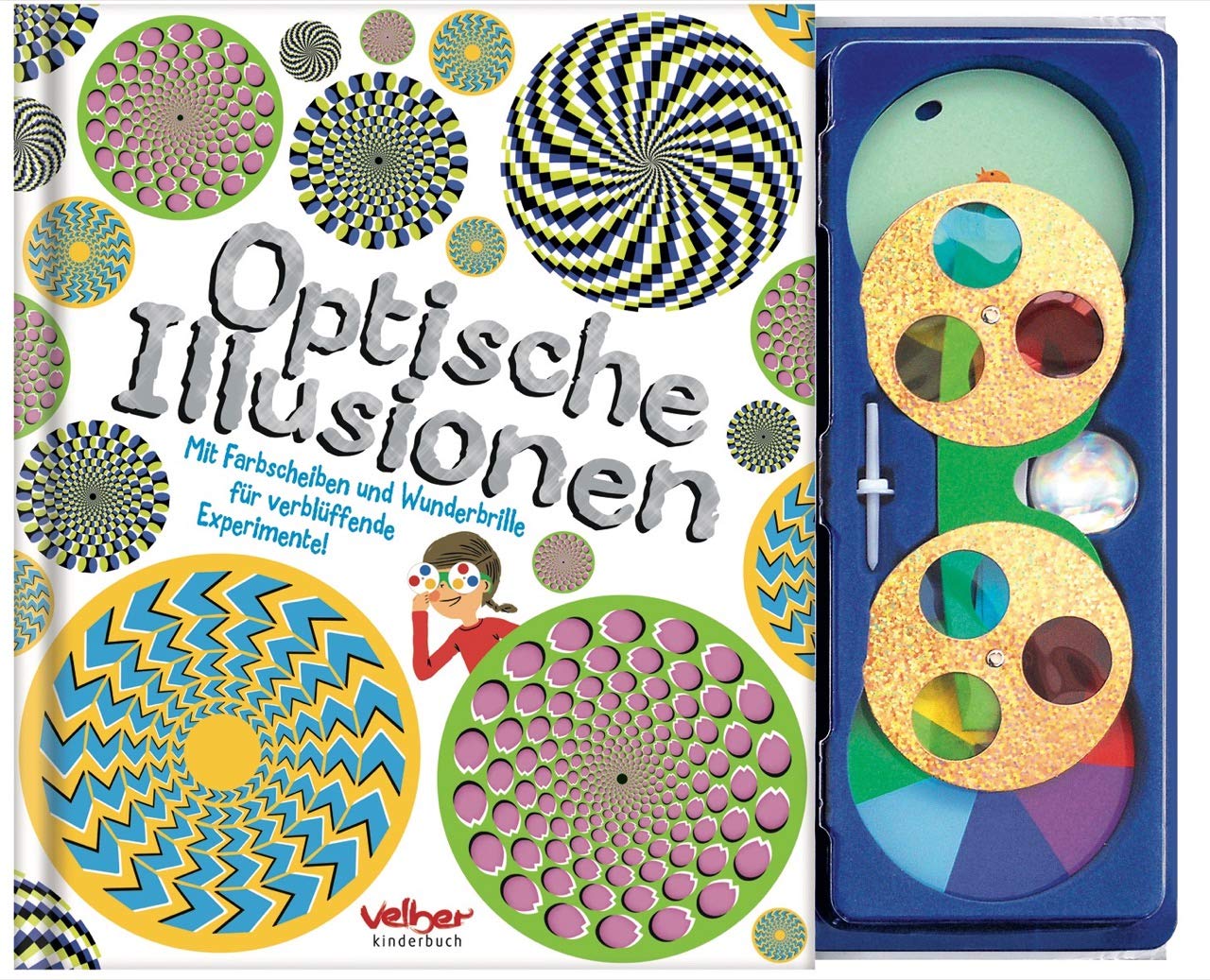 Optische Illusionen: Mit Farbscheiben und Wunderbrille für verblüffende Experimente!