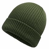 XXL Oversized Beanie Hat for Men and Women, Extra Large Warm Winter Cap for Big Heads, Lined & Stretchy